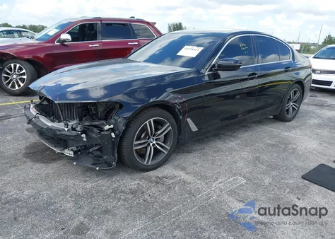 2021 BMW 530I xDrive из США, поврежденный, VIN WBA13BJ04MWX17295